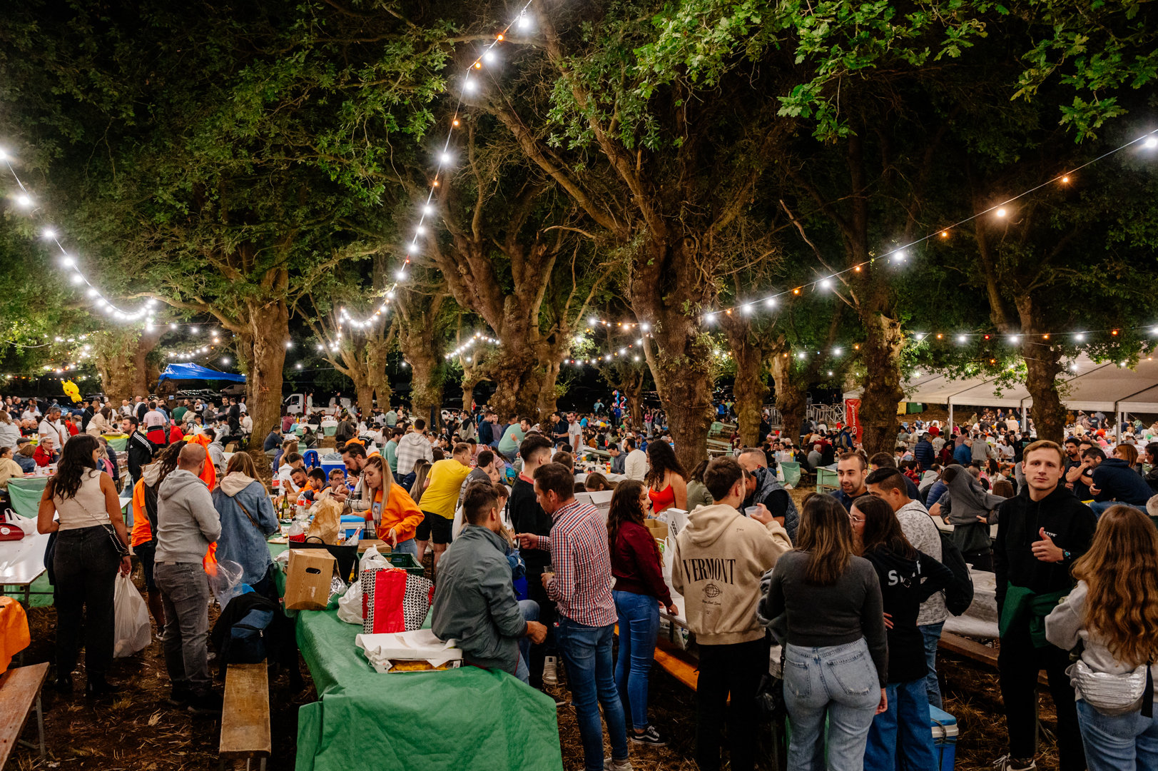 Cea de Peñas na Festa da Empanada
