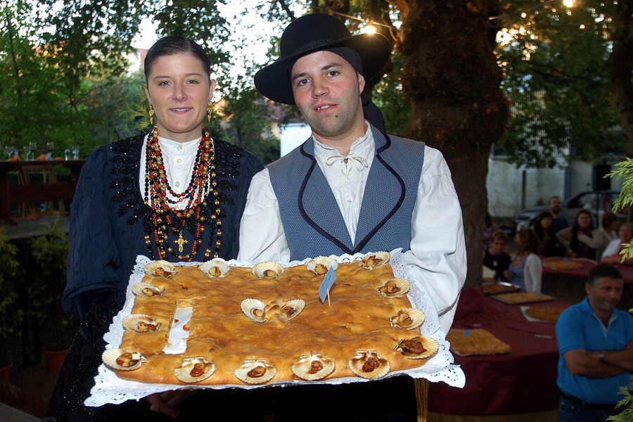 Empanadas presentadas ao concurso