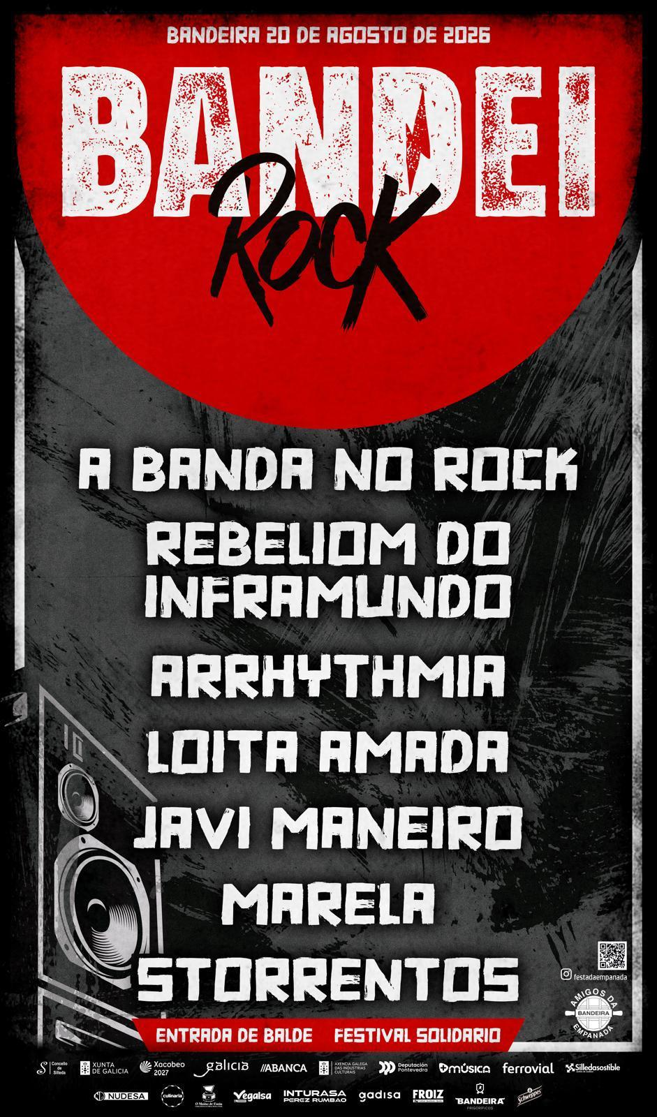 Cartaz do Bandeirock