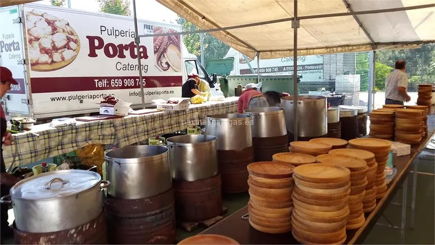 Polbería na Festa da Empanada